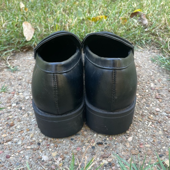 Black Leather Loafers - Picture 6 of 6